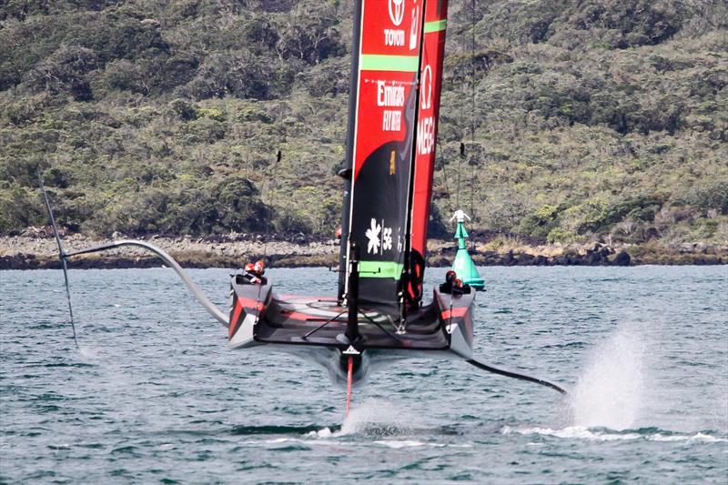 Te Rehutai, Emirates Team New Zealand - AC75 -November 23, 2020 - Waitemata Harbour - America's Cup 36 - photo © Richard Gladwell / Sail-World.com