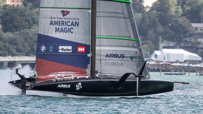 Patriot - American Magic - Waitemata Harbour - November 26, 2020 - 36th America's Cup photo copyright Richard Gladwell / Sail-World.com taken at Royal New Zealand Yacht Squadron and featuring the AC75 class