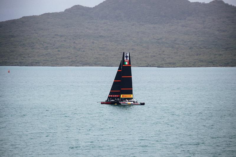 Luna Rossa - AC75 - training Waitemata Harbour, November 30, 2020 - 36th America's Cup photo copyright Craig Butland taken at Royal New Zealand Yacht Squadron and featuring the AC75 class
