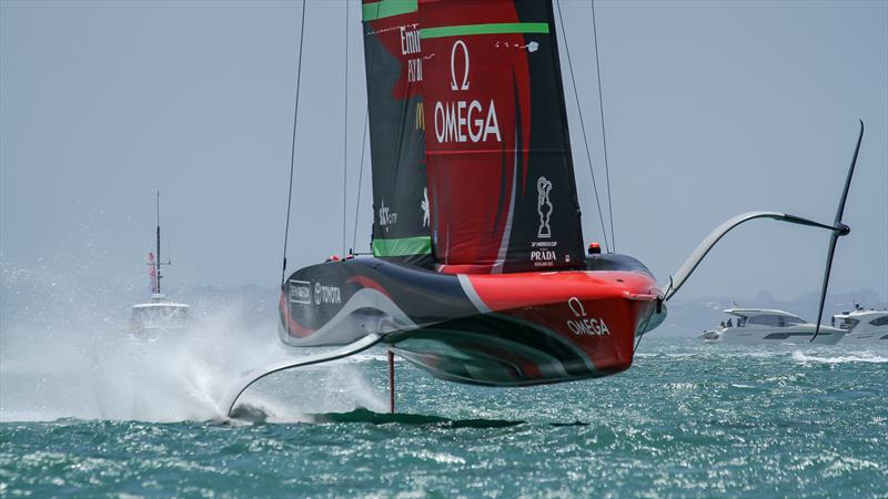 Te Rehutai - Emirates Team New Zealand - America's Cup World Series - Day 2 - Waitemata Harbour - December 18, 2020 - 36th Americas Cup presented by Prada - photo © Richard Gladwell / Sail-World.com