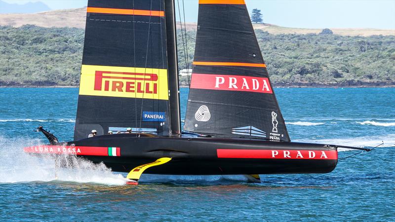 Luna Rossa Prada Pirelli 'Luna Rossa' - Waitemata Harbour - January 6, 2021 - Prada Cup photo copyright Richard Gladwell / Sail-World.com taken at Circolo della Vela Sicilia and featuring the AC75 class