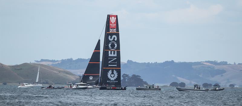 INEOS Team UK - Waitemata Harbour - January 6, 2021 - 36th America's Cup - photo © Richard Gladwell / Sail-World.com