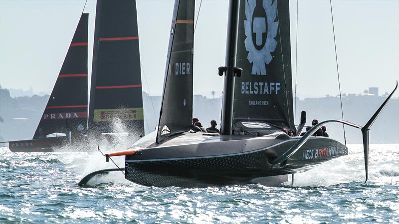 INEOS Team UK - January 12, 2021 - Practice Racing - Waitemata Harbour - Auckland - 36th America's Cup - photo © Richard Gladwell / Sail-World.com