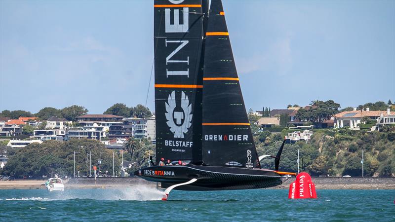 INEOS Team UK - Race 1 - Day 1 - Prada Cup - Qualifiers - January 15, 2021 - 36 America's Cup - photo © Richard Gladwell / Sail-World.com