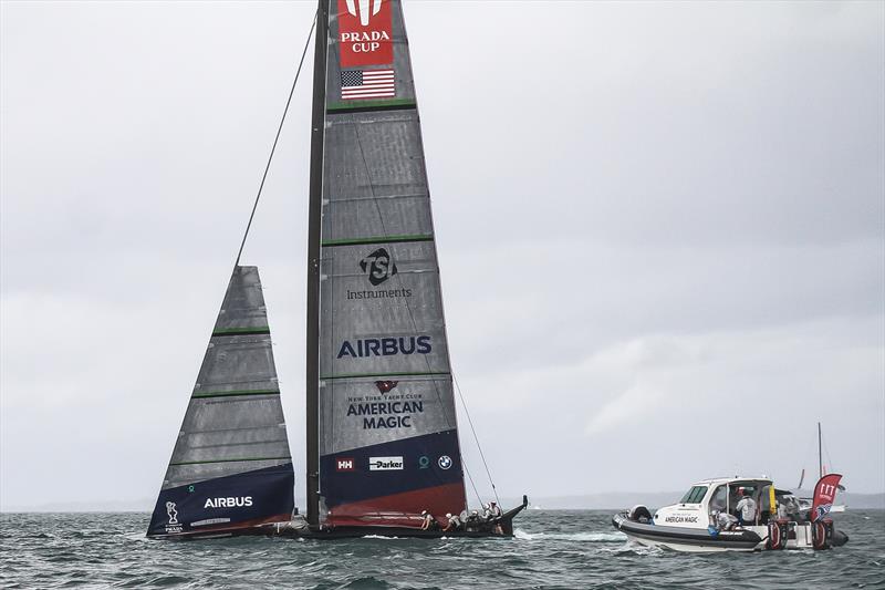 American Magic - Patriot - Hauraki Gulf - January 17, 2021 - Prada Cup - 36th America's Cup - photo © Richard Gladwell / Sail-World.com