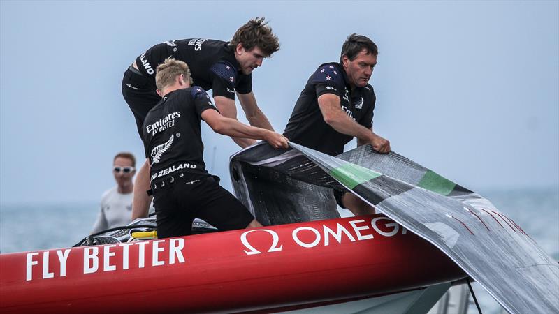 American Magic - Patriot - Hauraki Gulf - January 17, 2021 - Prada Cup - 36th America's Cup photo copyright Richard Gladwell / Sail-World.com taken at New York Yacht Club and featuring the AC75 class