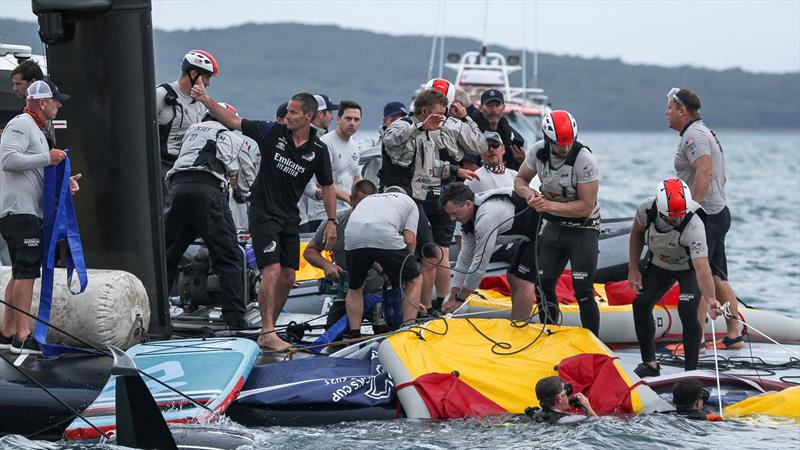 American Magic - Patriot - Hauraki Gulf - January 17, 2021 - Prada Cup - 36th America's Cup photo copyright Richard Gladwell / Sail-World.com taken at New York Yacht Club and featuring the AC75 class