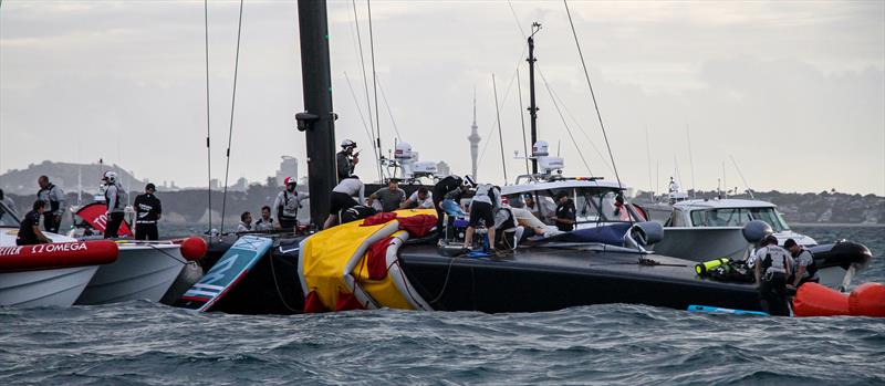 American Magic - Patriot - Hauraki Gulf - January 17, 2021 - Prada Cup - 36th America's Cup photo copyright Richard Gladwell / Sail-World.com taken at New York Yacht Club and featuring the AC75 class