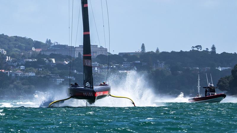 Luna Rossa - Waitemata Harbour - January 29, 2021 - Prada Cup - 36th America's Cup, - Prada Cup - 36th America's Cup photo copyright Richard Gladwell / Sail-World.com taken at Circolo della Vela Sicilia and featuring the AC75 class