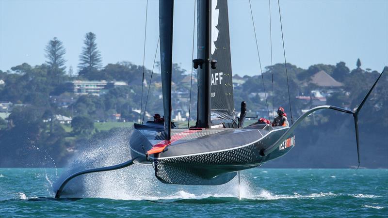 INEOS Team UK - Race 5 - Prada Cup Finals - Day 3 - February, 20, - America's Cup 36 photo copyright Richard Gladwell / Sail-World.com taken at Royal New Zealand Yacht Squadron and featuring the AC75 class