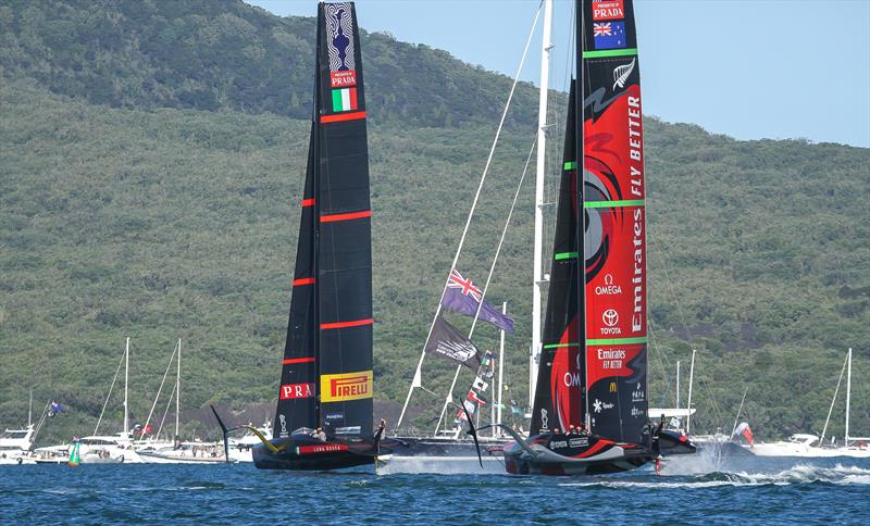 Emirates Team NZ - America's Cup - Day 3 - March 13, , Course A - photo © Richard Gladwell / Sail-World.com