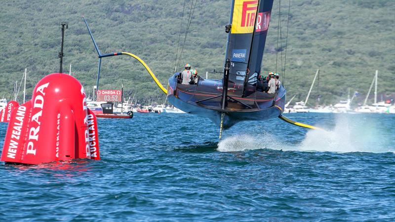 Luna Rossa - America's Cup - Day 3 - March 13, , Course A photo copyright Richard Gladwell / Sail-World.com taken at Royal New Zealand Yacht Squadron and featuring the AC75 class