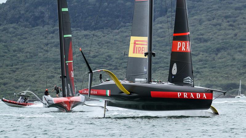 Luna Rossa - America's Cup - Day 6 - March 16, 2021, Course C photo copyright Richard Gladwell / Sail-World.com taken at Royal New Zealand Yacht Squadron and featuring the AC75 class