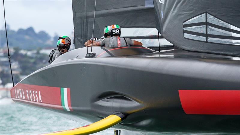 Luna Rossa - America's Cup - Day 6 - March 16, 2021, Course C photo copyright Richard Gladwell / Sail-World.com taken at Royal New Zealand Yacht Squadron and featuring the AC75 class