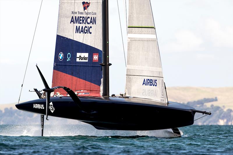 NYYC American Magic, 36th America's Cup. 31 December, 2020  photo copyright Sailing Energy taken at New York Yacht Club and featuring the AC75 class