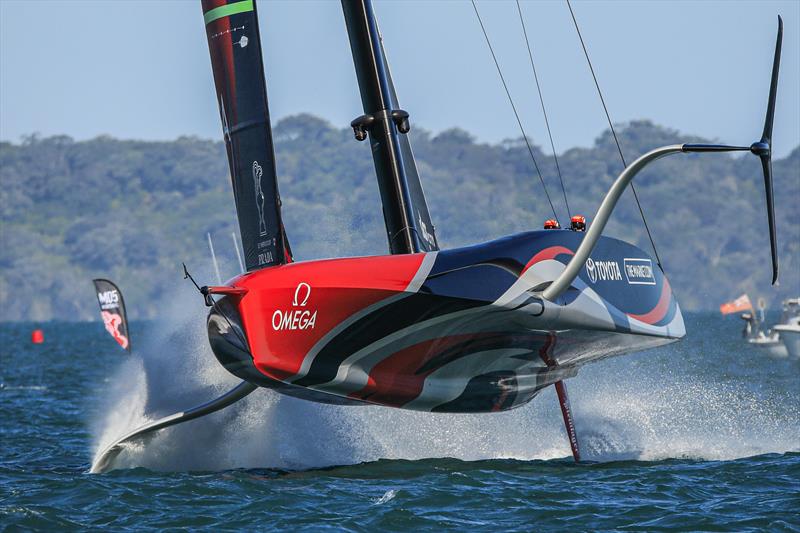 Emirates Team New Zealand's Te Rehutai had several unusual design features - photo © COR 36 | Studio Borlenghi