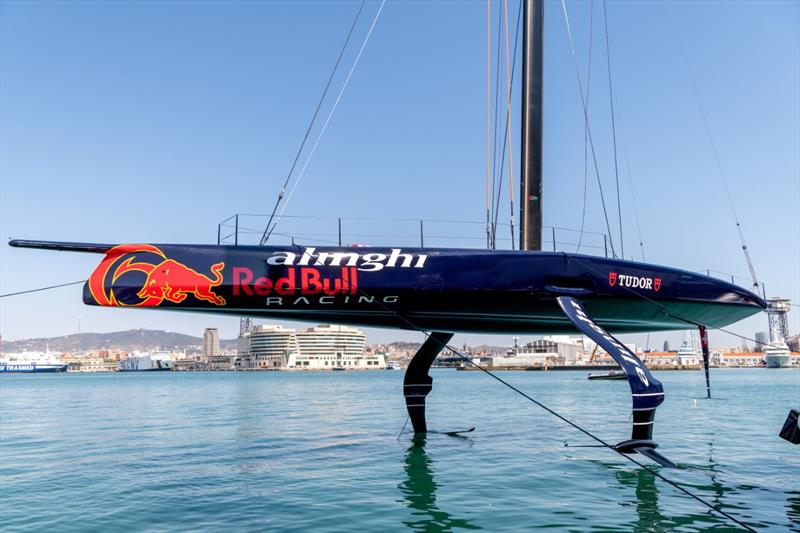 Alinghi Red Bull Racing launches in Barcelona photo copyright Alinghi Red Bull Racing / Olaf Pignataro taken at  and featuring the AC75 class