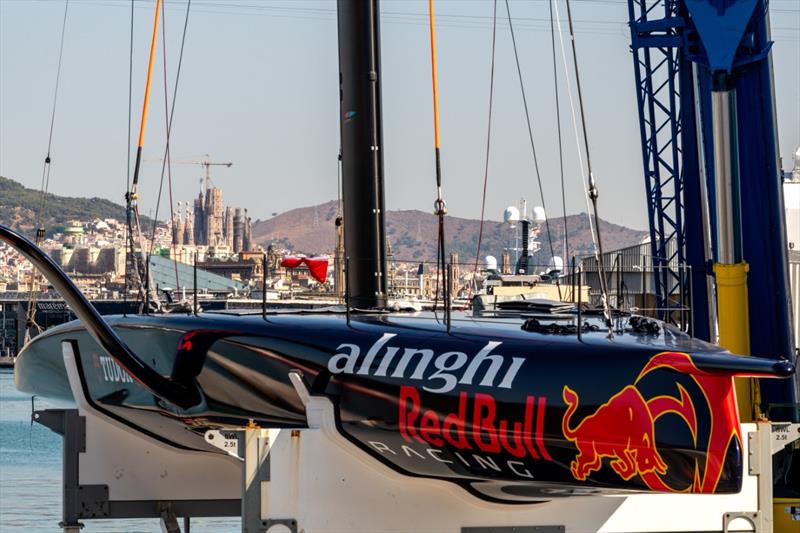 Alinghi Red Bull Racing launches in Barcelona photo copyright Alinghi Red Bull Racing / Olaf Pignataro taken at  and featuring the AC75 class