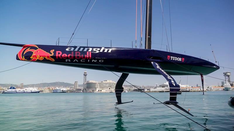 Wing foils are quite different - BoatZero - Alinghi Red Bull Racing - America's Cup 2024 - Barcelona - August 8, 2022 photo copyright Alinghi Red Bull Racing Media taken at Société Nautique de Genève and featuring the AC75 class