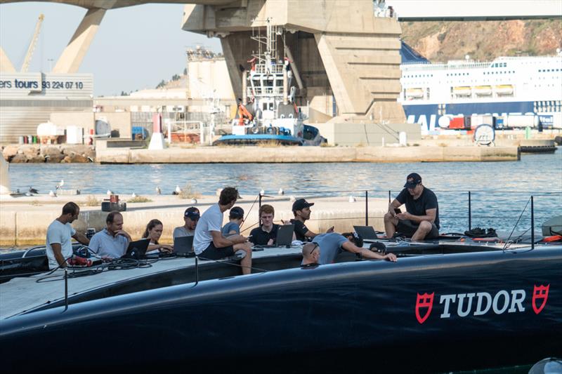 Recon images - Alinghi Red Bull Racing - America's Cup - Barcelona2024 - August 15, 2022 - photo © Alex Carabi / America's Cup