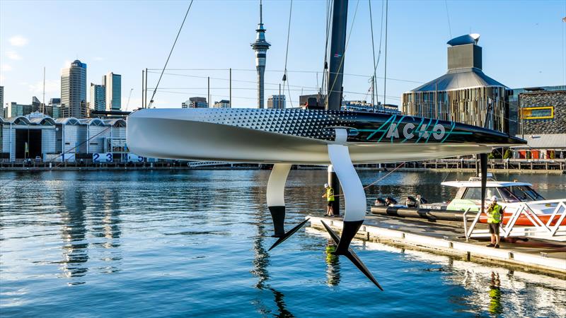 Emirates Team New Zealand - AC40 - October 2022 - photo © Adam Mustill / America's Cup