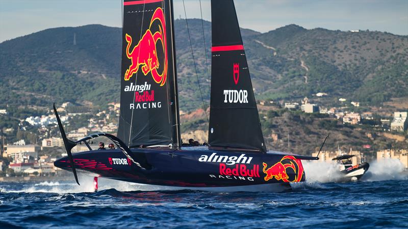 Alinghi Red Bull Racing - AC75 - November 8, 2022 - Barcelona - photo © Alex Carabi / America's Cup