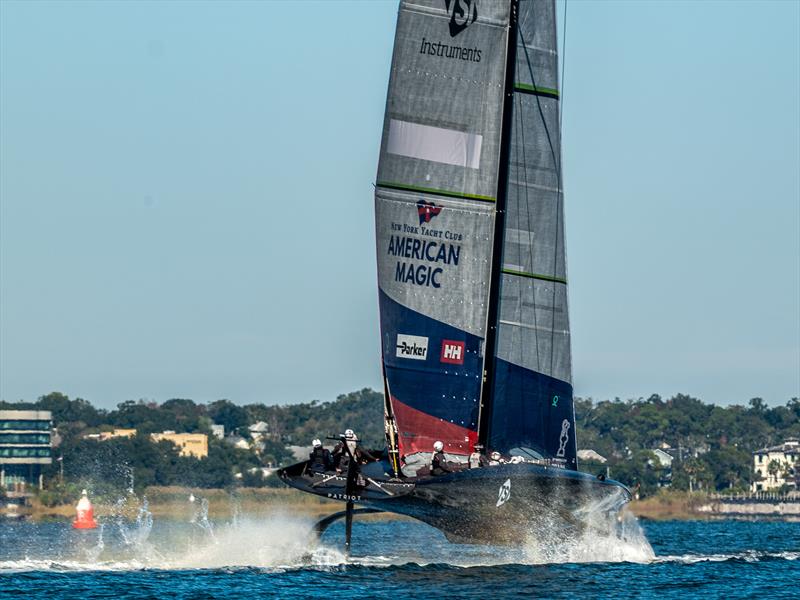American Magic -  AC75 - November 14, 2022 - Pensacola, Fl photo copyright Paul Todd/America's Cup taken at New York Yacht Club and featuring the AC75 class