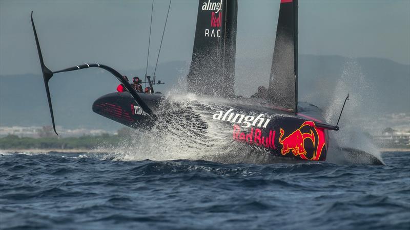 Alinghi Red Bull Racing - AC75 - November 14, 2022 - Barcelona - photo © Alex Carabi / America's Cup