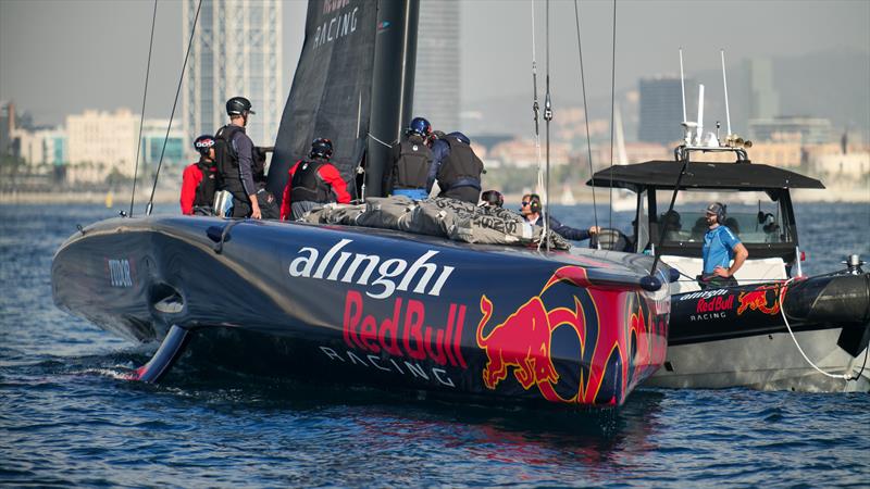Alinghi Red Bull Racing -  AC75 - November 14, 2022 - Barcelona - photo © Alex Carabi / America's Cup