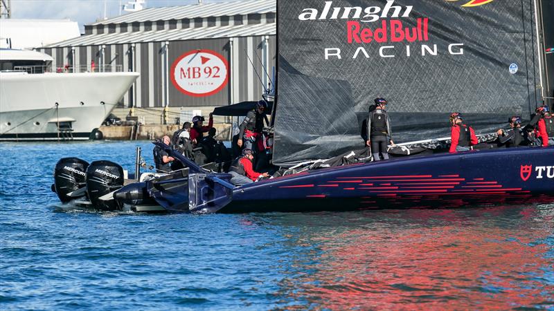 Alinghi Red Bull Racing -  AC75 - November 16, 2022 - Barcelona photo copyright Alex Carabi / America's Cup taken at Société Nautique de Genève and featuring the AC75 class