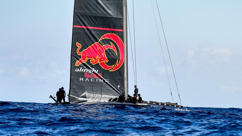 Alinghi Red Bull Racing -  AC75 - November 16, 2022 - Barcelona photo copyright Alex Carabi / America's Cup taken at Société Nautique de Genève and featuring the AC75 class