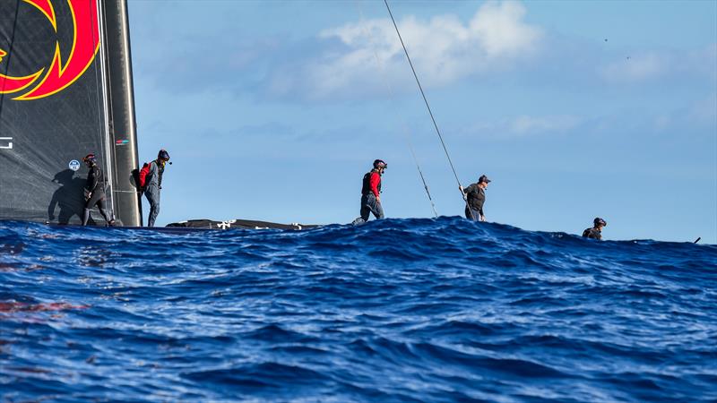 Alinghi Red Bull Racing - AC75 - November 14, 2022 - Barcelona - photo © Alex Carabi / America's Cup