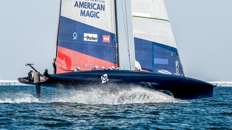 American Magic -  AC75 - November 18, 2022 - Pensacola, Fl photo copyright Paul Todd/America's Cup taken at New York Yacht Club and featuring the AC75 class