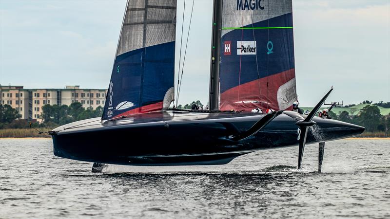 American Magic -  AC75 - November 22, 2022 - Pensacola, Fl photo copyright Paul Todd/America's Cup taken at New York Yacht Club and featuring the AC75 class