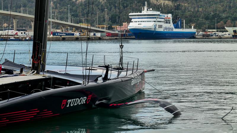 Alinghi Red Bull Racing -  AC75 - December 19, 2022 - Barcelona - photo © Justin Busuttil / America's Cup