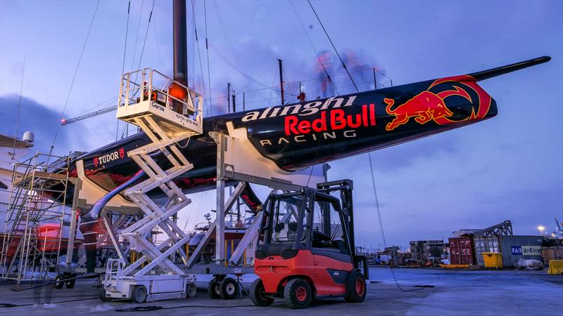 Alinghi Red Bull Racing -  AC75 - January 27, 2023 - Barcelona - photo © Alex Carabi / America's Cup