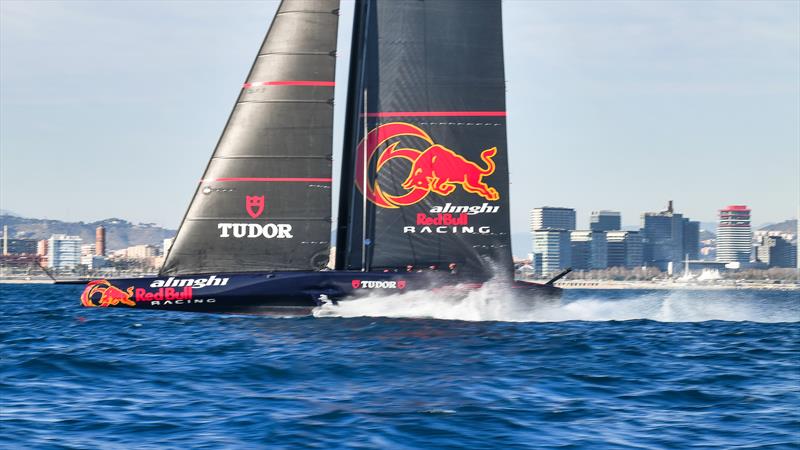 Alinghi Red Bull Racing -  AC75 - January 30, 2023 - Barcelona - photo © Alex Carabi / America's Cup