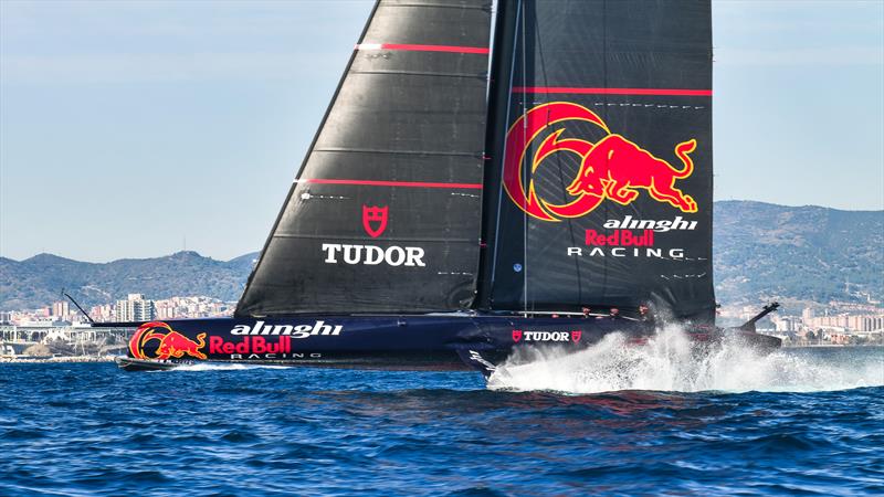 Alinghi Red Bull Racing -  AC75 - January 30, 2023 - Barcelona - photo © Alex Carabi / America's Cup