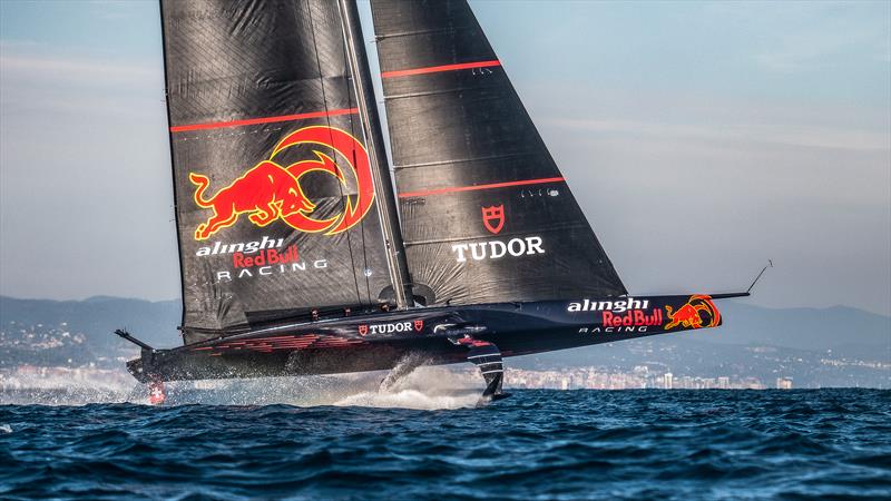 Alinghi Red Bull Racing -  AC75 - January 30, 2023 - Barcelona - photo © Alex Carabi / America's Cup