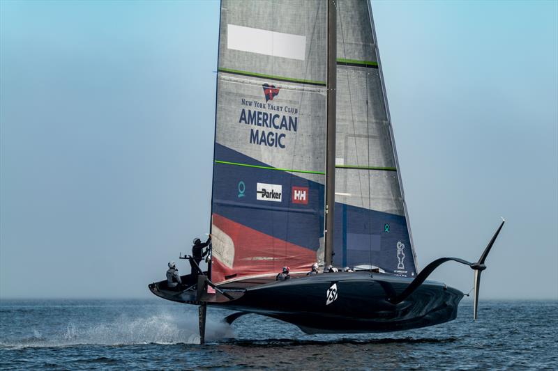 American Magic - Patriot -  AC75 - January 30, 2023 - Pensacola photo copyright Paul Todd/America's Cup taken at New York Yacht Club and featuring the AC75 class