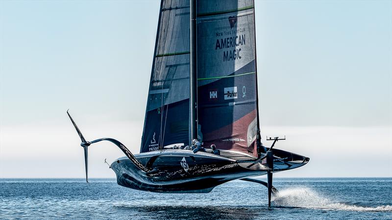 American Magic  -  AC75 - January 31, 2023 - Pensacola photo copyright Paul Todd/America's Cup taken at New York Yacht Club and featuring the AC75 class