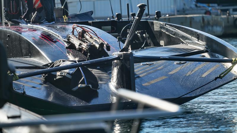 Alinghi Red Bull Racing - AC75 - February 1, 2023 - Barcelona - photo © Alex Carabi / America's Cup