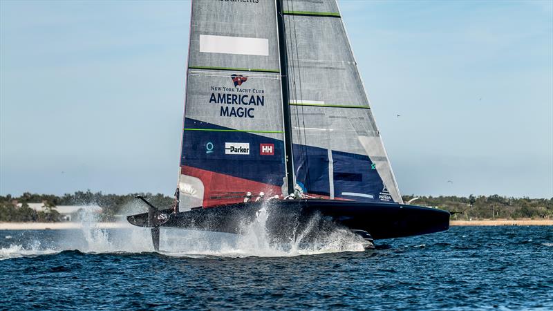 American Magic  -  AC75 - February 4, 2023 - Pensacola - photo © Paul Todd/America's Cup