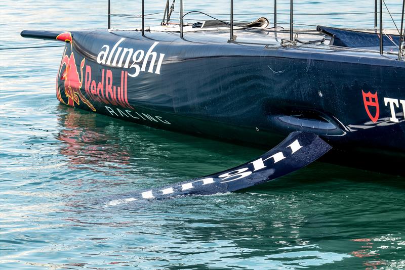 Relaunched AC75 - Alinghi Red Bull Racing - February 10, 2023 - Barcelona - photo © Alex Carabi / America's Cup