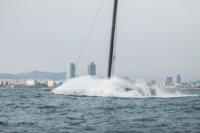  AC75 - Alinghi Red Bull Racing - March 2, 2023 - Barcelona - Day 46 photo copyright Alex Carabi / America's Cup taken at Société Nautique de Genève and featuring the AC75 class