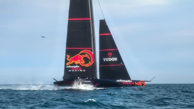  AC75 - Alinghi Red Bull Racing - March 7, 2023 - Barcelona - Day 48 photo copyright Alex Carabi / America's Cup taken at Société Nautique de Genève and featuring the AC75 class