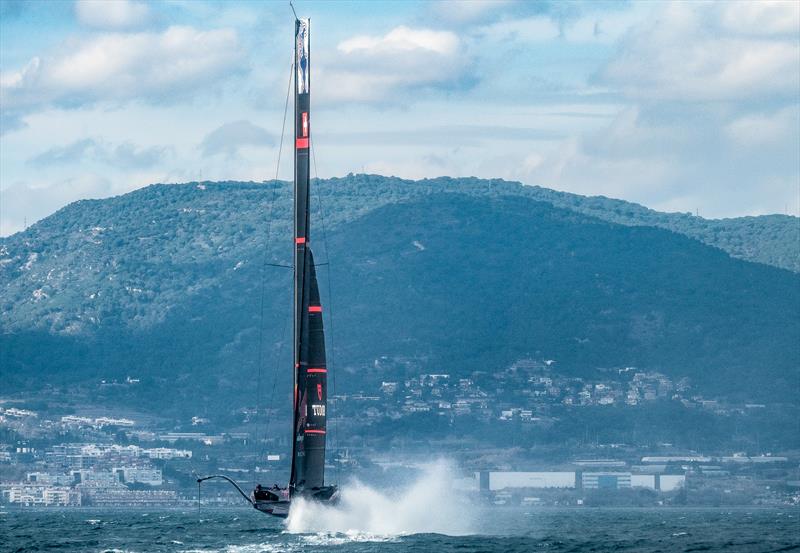  AC75 - Alinghi Red Bull Racing - March 7, 2023 - Barcelona - Day 48 photo copyright Alex Carabi / America's Cup taken at Société Nautique de Genève and featuring the AC75 class