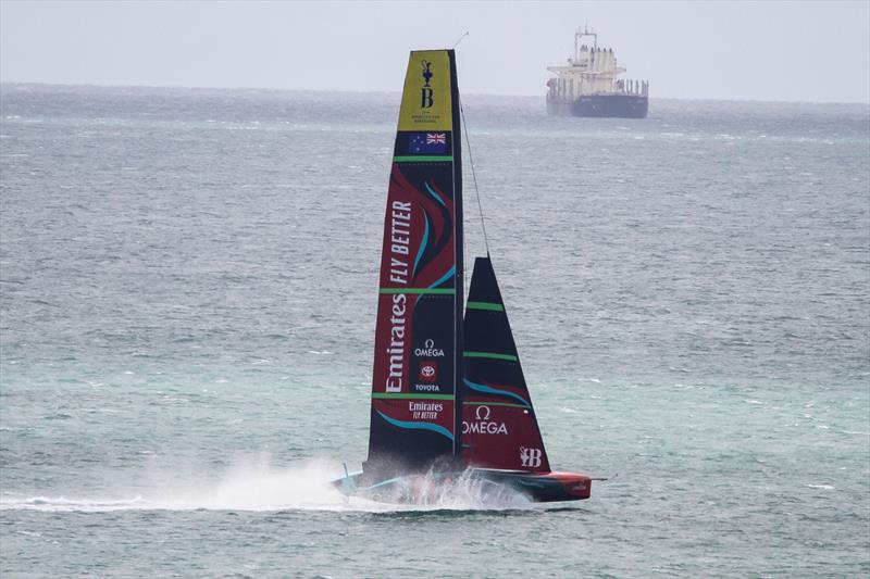 Emirates Emirates Team New Zealand - Waitemata Harbour - April 3, 2023 - photo © Richard Gladwell / Sail-World.com/nz