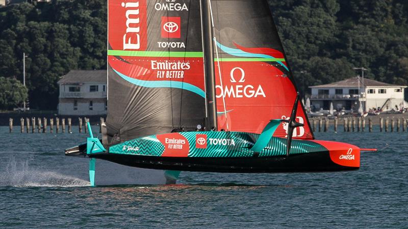 Emirates Team New Zealand - Waitemata Harbour - April 5, 2023 - photo © Richard Gladwell / Sail-World.com / nz