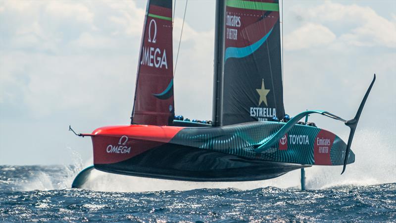 Emirates Team New Zealand - AC75  - Day 25 - July 25, 2023 - Barcelona - photo © Job Vermeulen / America's Cup